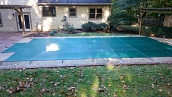 Loop-Loc swimming pool cover installation