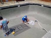 Totally renovated roof top swimming pool