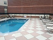 Totally renovated roof top swimming pool
