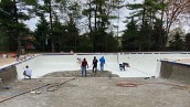 Commercial pool renovation
