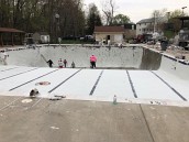 Commercial pool renovation