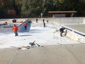 Commercial pool renovation