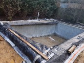 New Pool Built by Subcomm Pools