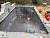 New Pool Built by Subcomm Pools