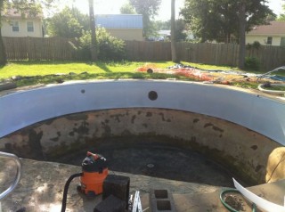 Vinyl Liner Installation