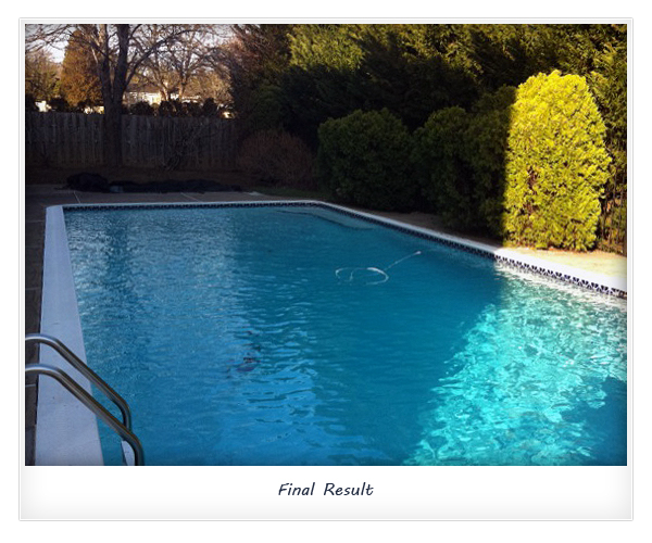 Total swimming pool renovation