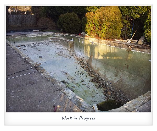 Drain the pool